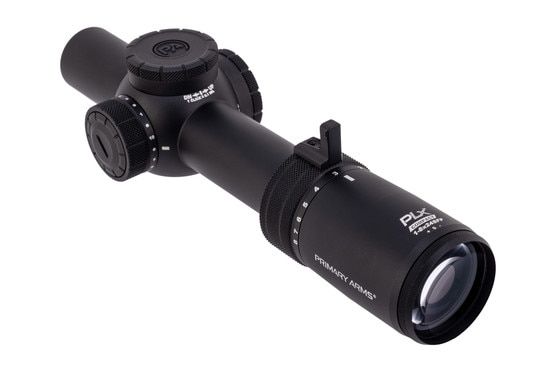 Primary Arms Compact PLx 1-8 scope with ACSS nova fiber wire reticle in black